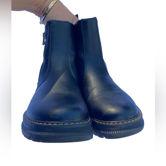 Josef Seibel Leather Ankle Boots Black Women 36 (5 1/2 US) - Picture 8 of 14